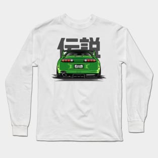 The Legend Supra MK-4 (Green Lime) Long Sleeve T-Shirt